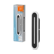 LED Smart+ Badezimmerlampe Orbis Wall Schwarz IP44 13W 3000K-6500K dimmbar WiFi