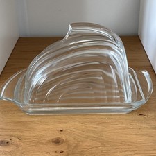 Antike pressglas butterdose - pressglas,