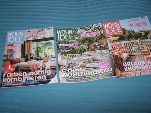 3 x wohnzeitschriften - 3,