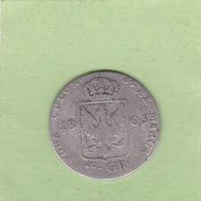 Preußen, 4 Groschen 1805 A, Friedrich Wilhelm III., Brustbild in Uniform, Silber