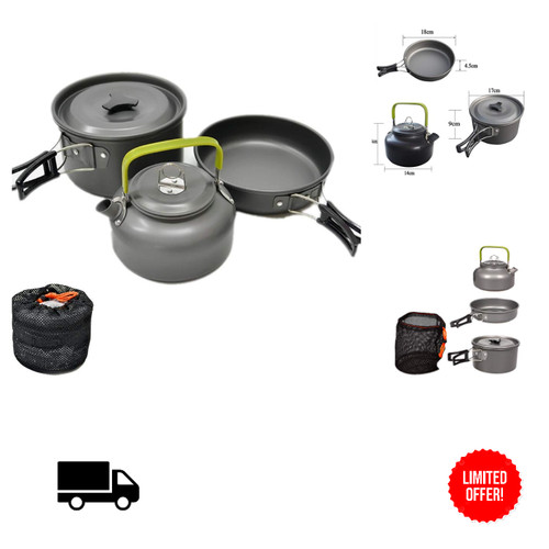 Camping kochgeschirr set - kochgeschirr,