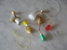 Lampen alt  4 x   für  Puppenhaus-Puppenstube