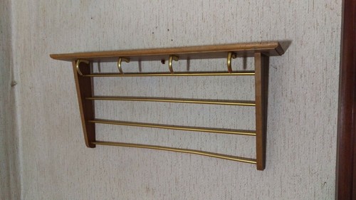 Garderobe 70er jahre teakholz - garderobe,