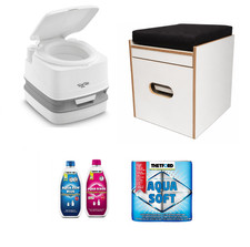 Toilettenhocker weiß Polster