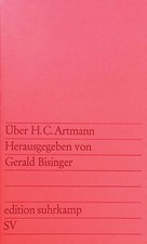 Über H.C. Artmann. Edition
