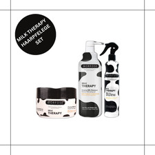 Morfose Milk Therapy Haarpflege Kombi Set Shampoo Maske 2 Phasen Conditioner