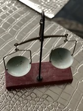 Kaufmannswaage Kaufladen Ca 1920 Vintage Antik 18x14cm Metall Antik