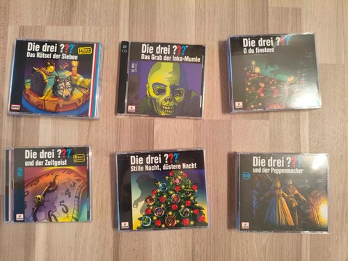 Die drei fragezeichen - 6x,