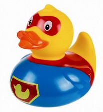 Superhelden Ente - Badeente - Quietscheente