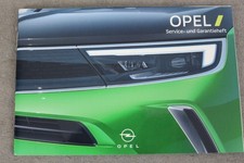 Opel Serviceheft Wartungsheft  "OHNE Inspektionsstempel" Stand: Juni 2021