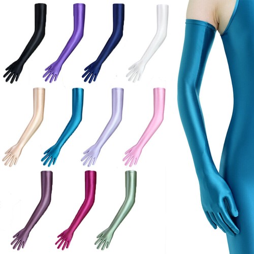 Damen glitzer satin - glitzer,
