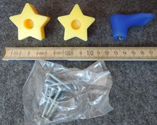 IKEA Türknöpfe für Kindermöbel 2x Stern 1x Fuß