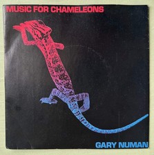 GARY NUMAN "Music for Chameleons - 7' Vinyl Single 1982 - New Wave Synthie Pop