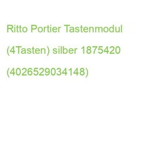 Ritto portier tastenmodul - ritto,