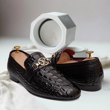 Handgefertigte Herren Braun