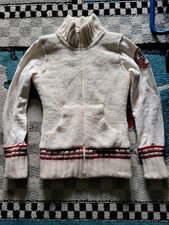 Mädchen Damen Napapjri Strickjacke Sweatjacke Kunstfell Teddyjacke S M w. neu