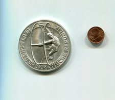 DDR Meister  Sieger Medaille  Deutscher Turn Verband  Rhönradturnen !!!in Silber