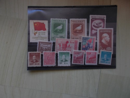 Kleine sammlung briefmarken - kleine,