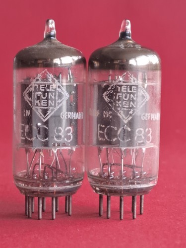 Ecc83 telefunken röhre - 2x,