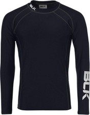 Blk Herren Langarmshirt Sportshirt Training Teamsport Baselayer, schwarz, XL