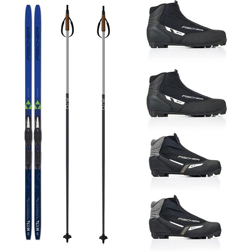 Fischer langlaufski set easy - fischer,