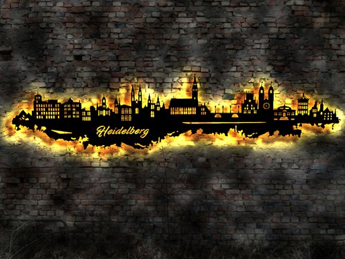 220cm led skyline heidelberg - led,