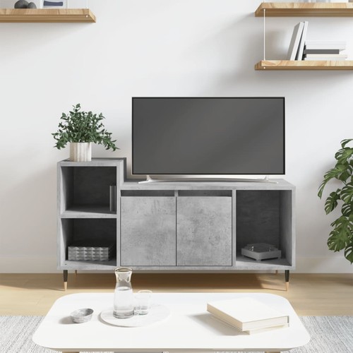 Vidaxl schrank betongrau - tv-schrank,