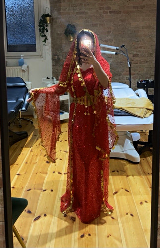 Kurdisches kleid hennakleid - kleid, /hennakleid