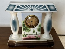 Art Deco Ceramic Clock / Art