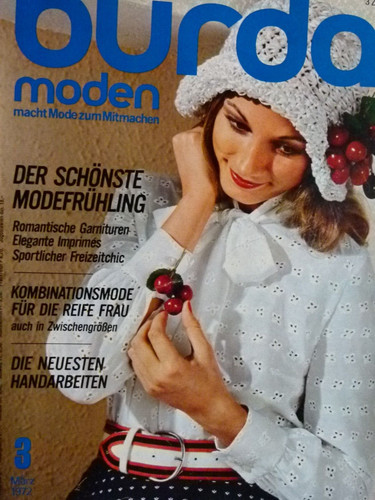Altes burda modeheft ausgabe - modeheft,