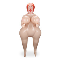 Curvy Gummipuppe mit Vagina