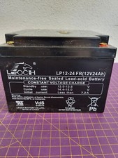 LEOCH LP12-24 FR 12V 24Ah Lead Acid Battery _8.8_5