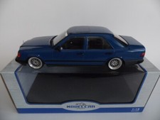 1 18 Tuning Mercedes Benz 260E W124 1984 blau Selten Rar OVP Oldtimer Kult