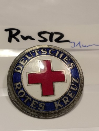 Rot kreuz schwesternbrosche - rot,