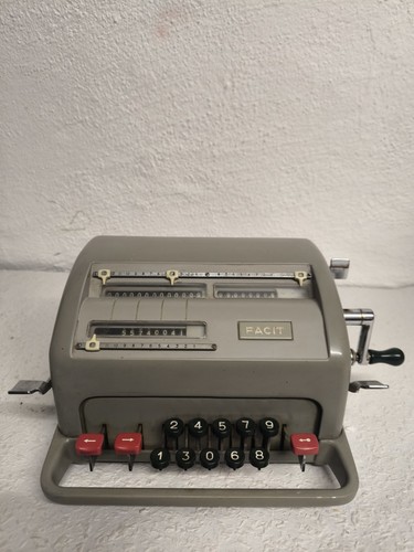 Rechenmaschine facit 60er - rechenmaschine,