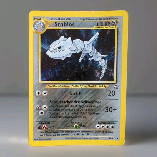 Stahlos holo pokemon - holo,