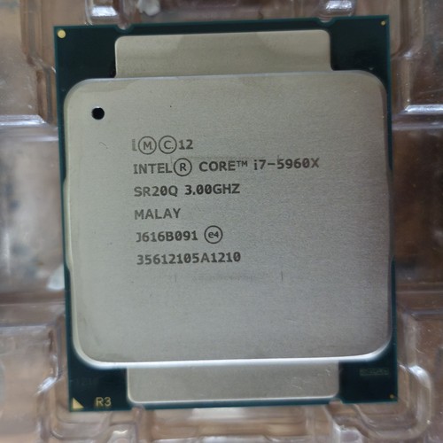 Intel core 5960x sr20q - core,