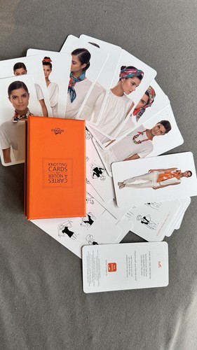 Hermes knotting cards cartes - hermes,