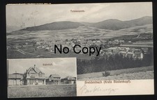 #1626 AK Breidenbach Kr. Marburg-Biedenkopf Ansicht mit Bahnhof gel.1915