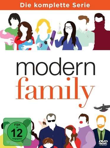 Modern family komplettbox - -,