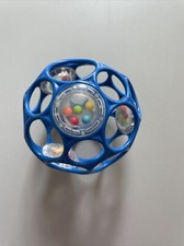 OBALL RASSELBALL IN BLAU RASSEL BALL