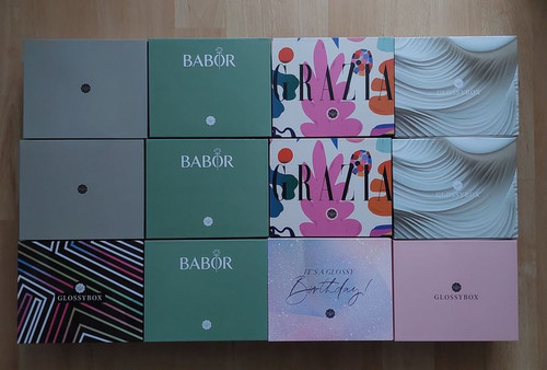 Glossybox leere boxen - glossybox,
