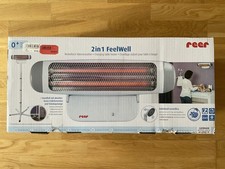 Reer Heizstrahler 2-in-1 FeelWell mit Standfuß und Abschaltautomatik UVP 99,99€