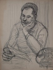 Fritz tröger männerporträt - fritz,