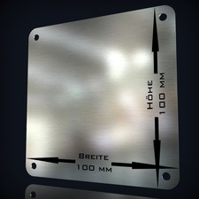 3D-HAUSNUMMER * SCHWARZ MIT