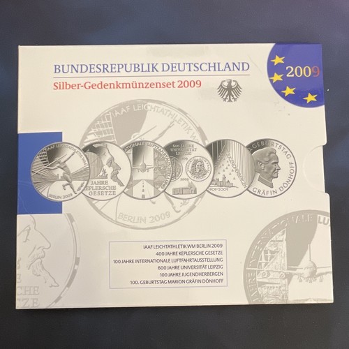 Silber gedenkmünzenset 2009 - silber-gedenkmünzenset,