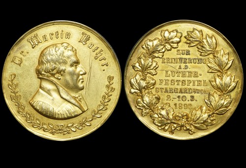 Reformation medaille 1893 - reformation:,