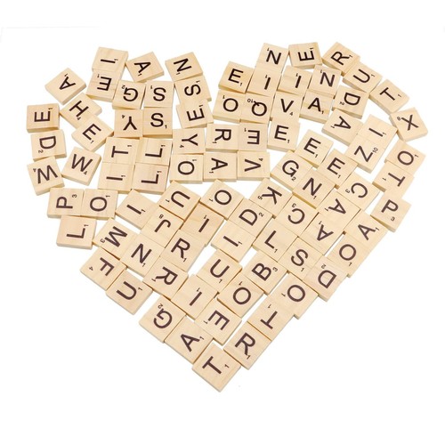 200 stück holzbuchstaben - 200,