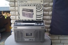 Neuwertiger  SANWA  Radio Cassette Recorder 7030  Ghettoblaster in OVP-defekt