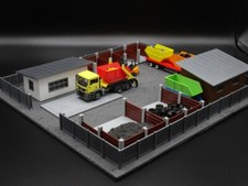 H0 - Schrotthandel/Schrottplatz/Bauhof/Kohlehandel/Recyclinghof - Set